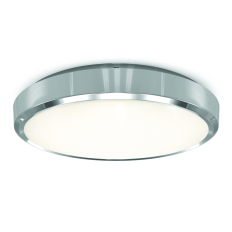 Smart LED Wall and Ceiling Light IP54 Chrome WiFi/BLE