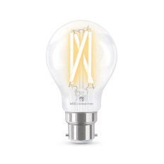 LED Smart A60 Filament Bulb Clear BC (B22) Wifi & Bluetooth 