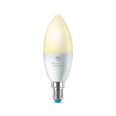 LED Smart E14 Candle Bulb Warm White Wifi & Bluetooth 