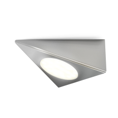 Triangle Silver Cabinet LED