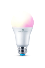 LED Smart Bulb Wifi & Bluetooth ES (E27) Colour Changing, Tuneable White & Dimmable