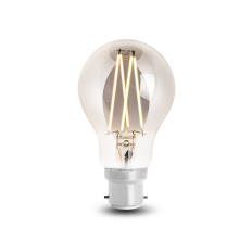 LED Smart Filament Bulb Smoky BC (B22) Tuneable White & Dimmable