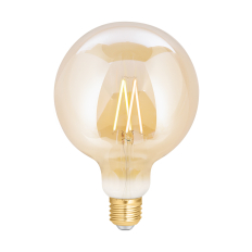 LED Smart Globe G125 Filament Bulb Amber ES (E27) Tuneable White & Dimmable